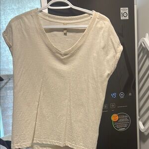 Elegant Cream Women's Top